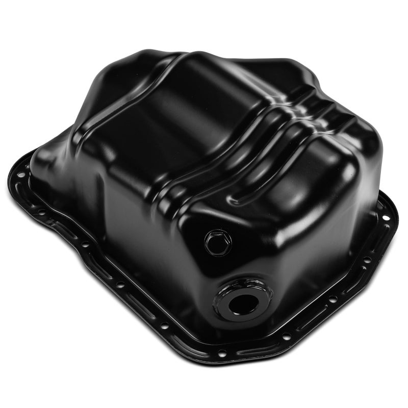 YHTAUTO Engine Oil Pan and Drain Plug Replacement for Chevrolet Silverado Express GMC Sierra 2500 HD 3500 HD Savana Hummer H1 - Image 1